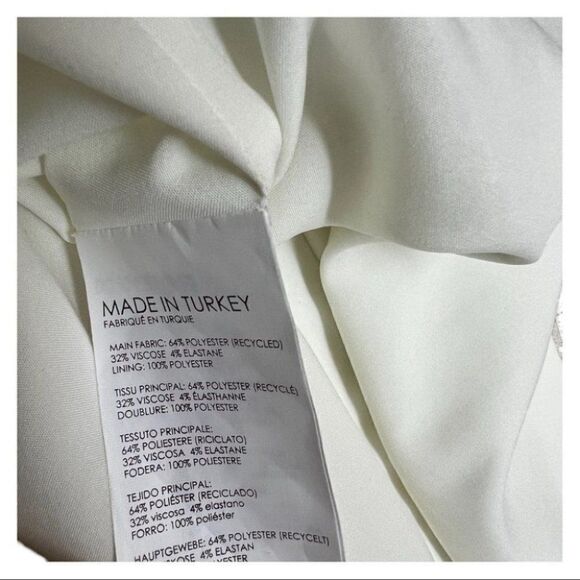 Club Monaco Suiting Mini Skirt Belted Pinstripe Pockets Nautical - Picture 7 of 11